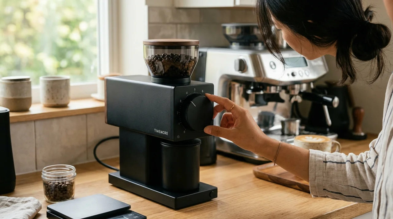 브레빌 980 유저의 외장그라인더 업그레이드, 타임모어 스컬프터 078S 솔직 후기 (120만원 실구매)