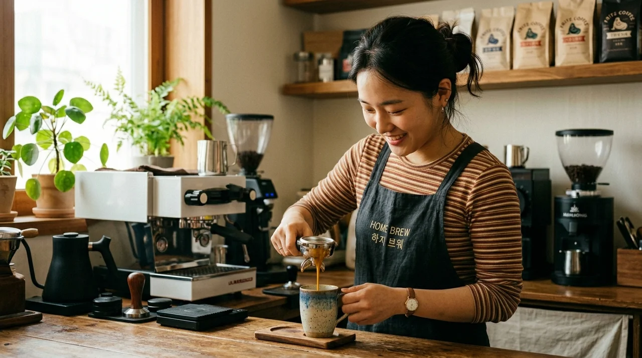 앰버그리스커피 FIRENZE2016 원두 후기: 1kg 에스프레소 홈카페 추천