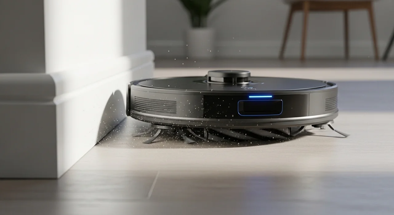 FlexiArm 엣지 청소와 장애물 회피 기술