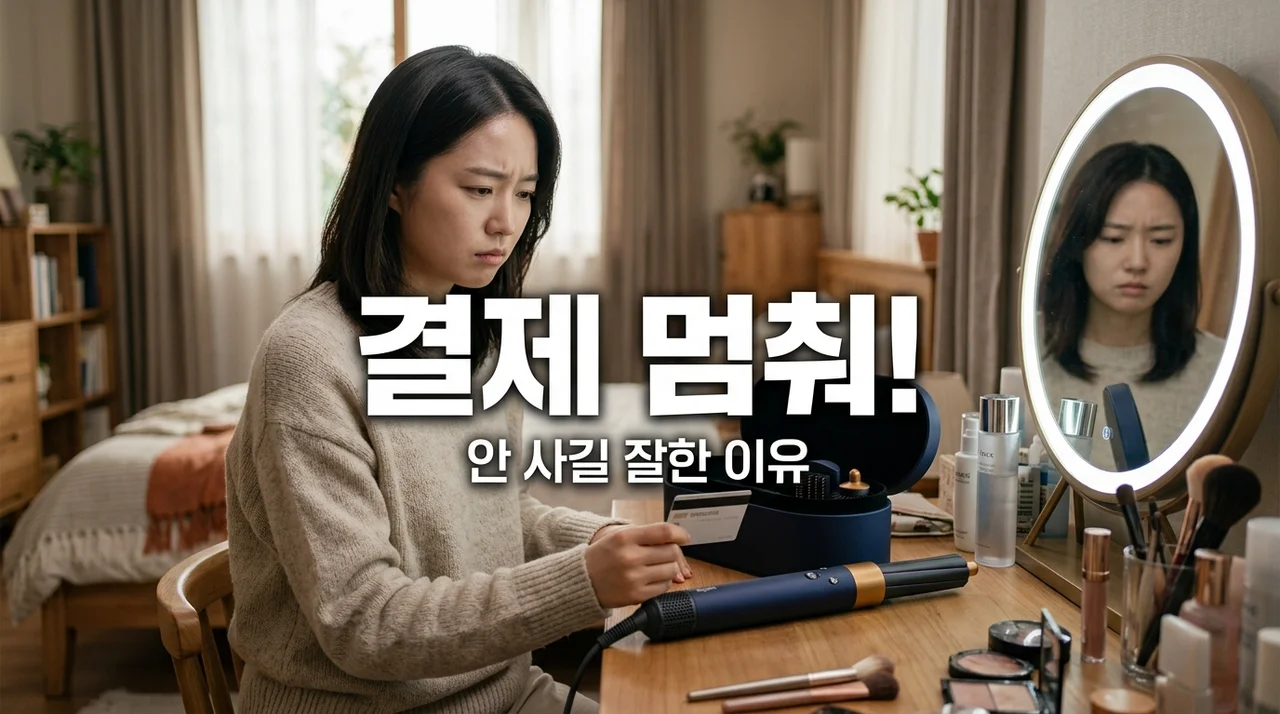 다이슨 에어랩 id 60만원 결제 직전 멈춘 진짜 이유 | 구매고민 종결