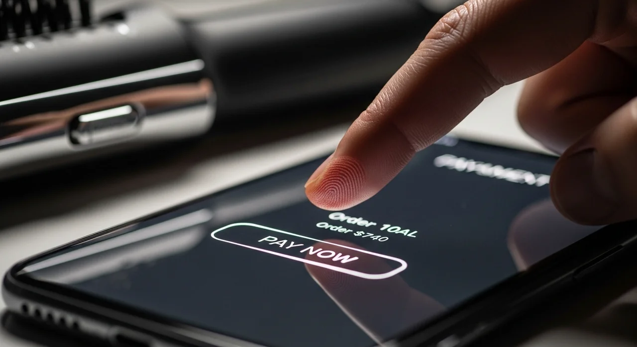 결제창에서 비밀번호 누르다 멈칫한 순간