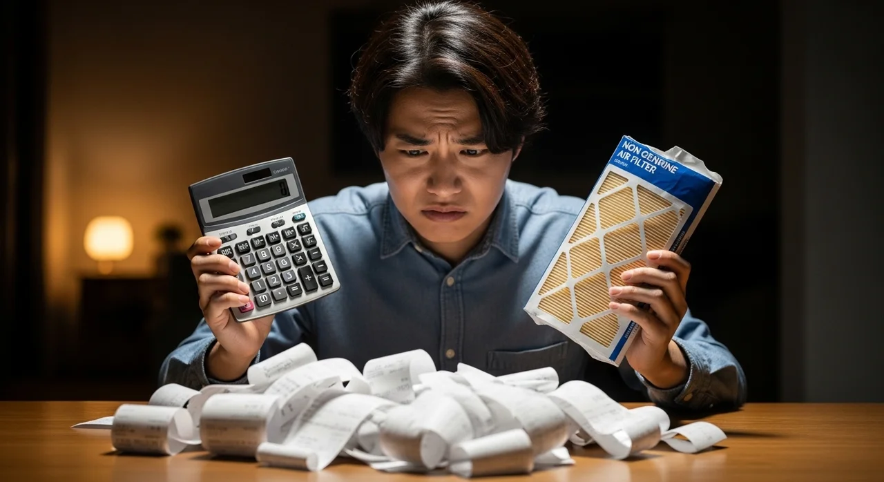 기계값은 싼데, 배보다 배꼽이 큰 필터 유지비