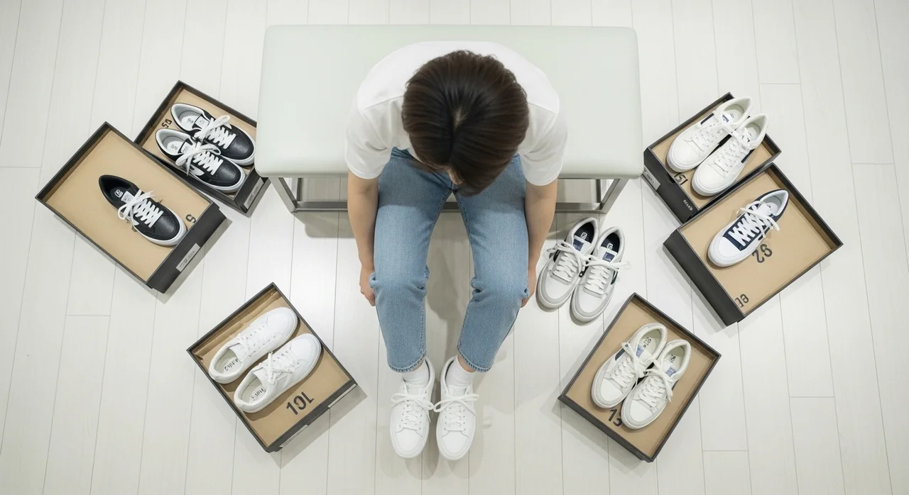 발볼에 따른 사이즈 선택 가이드 및 체크리스트