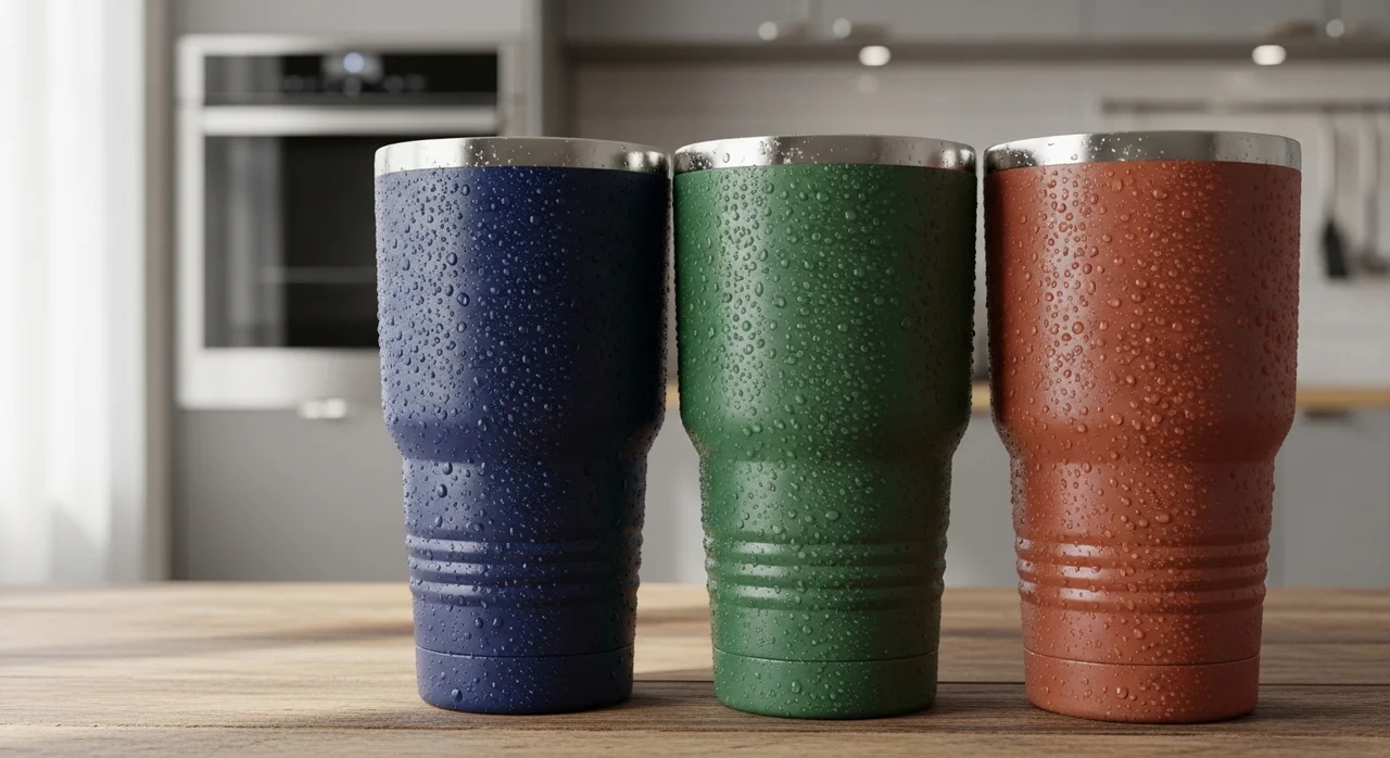 주방 선반을 점령한 세 개의 쇳덩어리