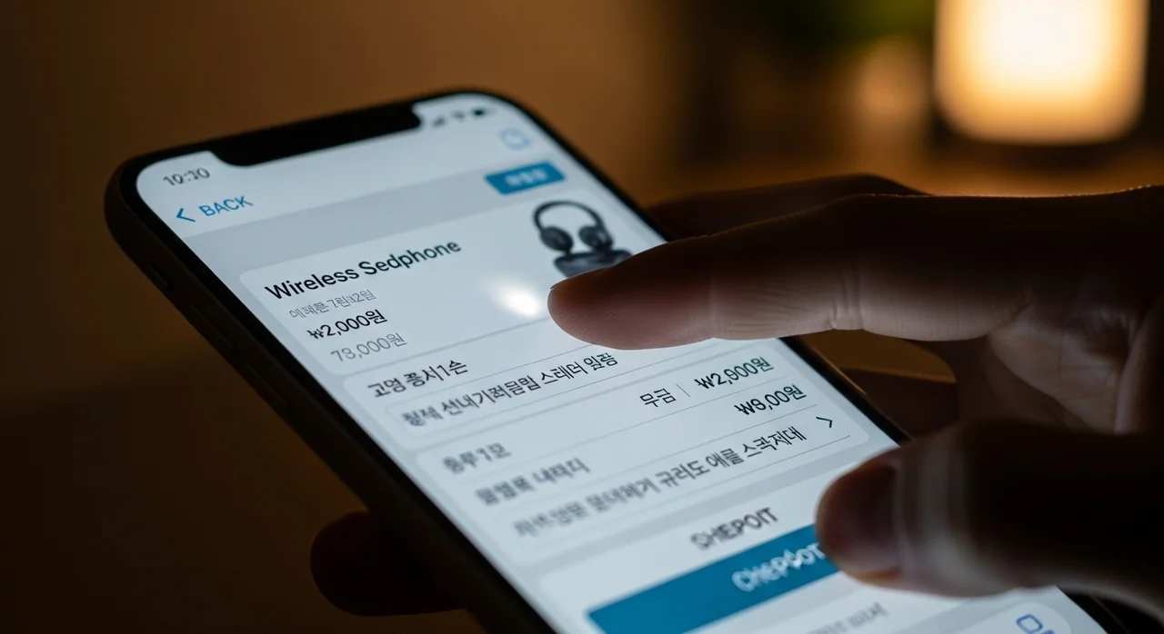 결제창에서 뒤로 가기를 누른 진짜 이유