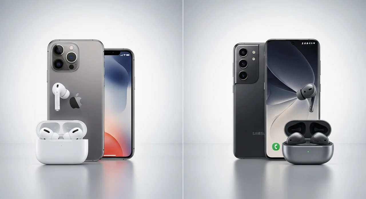 생태계 호환성: 갤럭시 버즈와의 비교