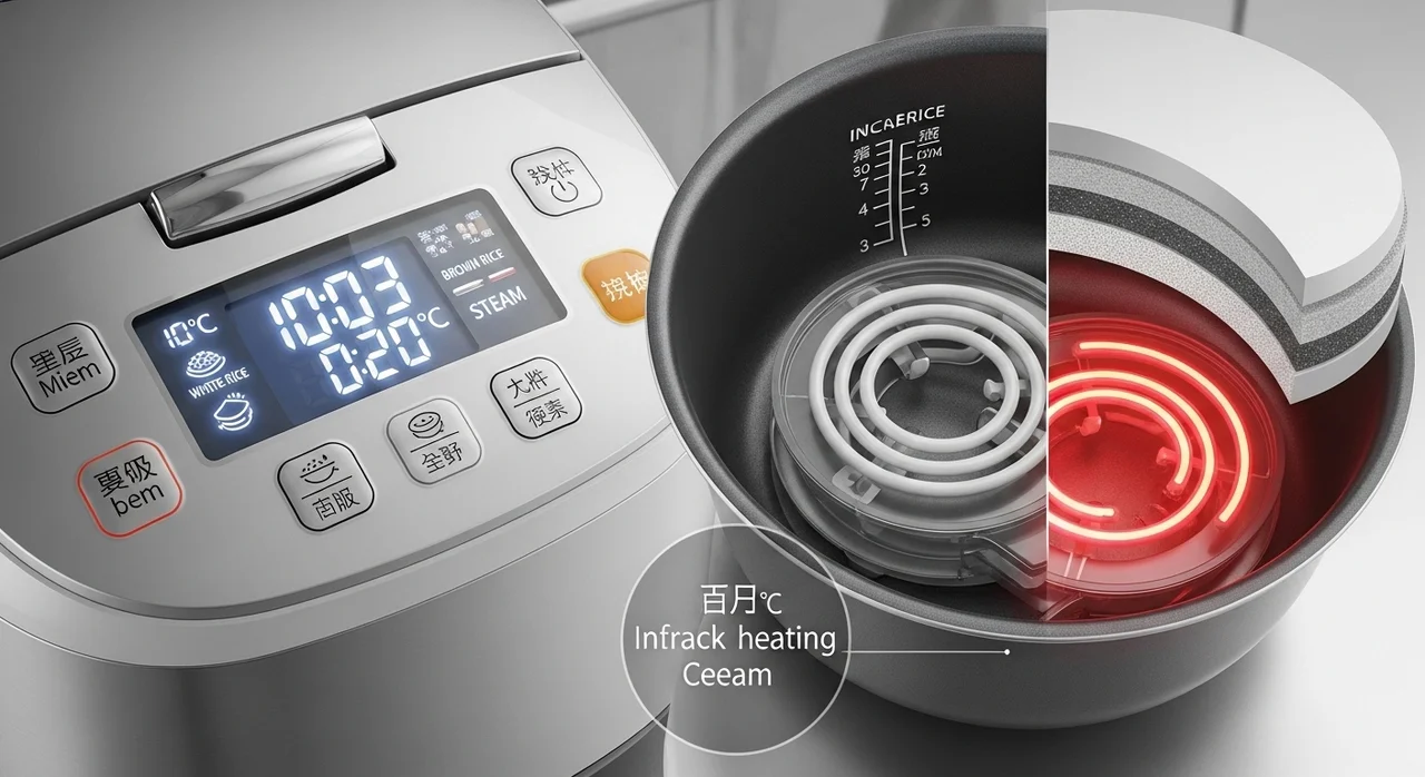 밥맛의 핵심, IH압력과 일반압력의 차이