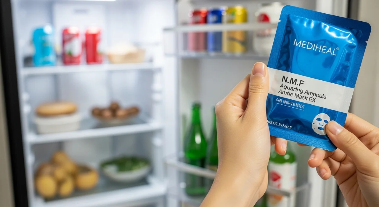 어느새 또 장바구니에 담겨있는 파란색 팩