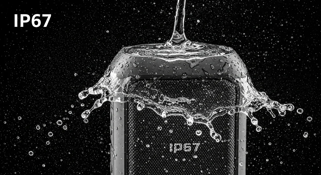 야외 캠핑용 스펙: IP67 방수방진의 의미