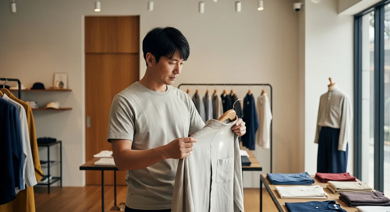 무인양품 리넨셔츠 5만원대 여름 출근룩 구매 고민 (유니클로 비교)