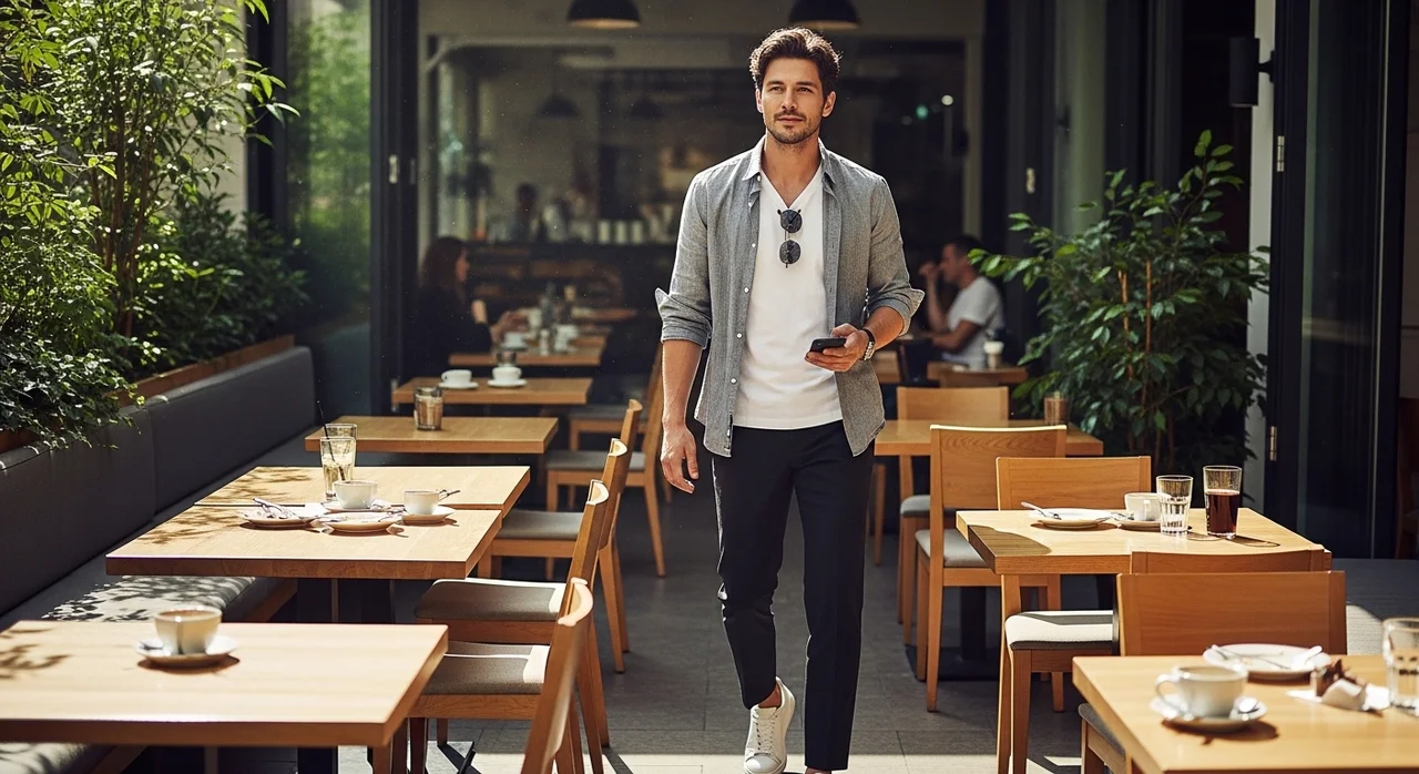 출근룩과 캐주얼을 오가는 디자인 활용도